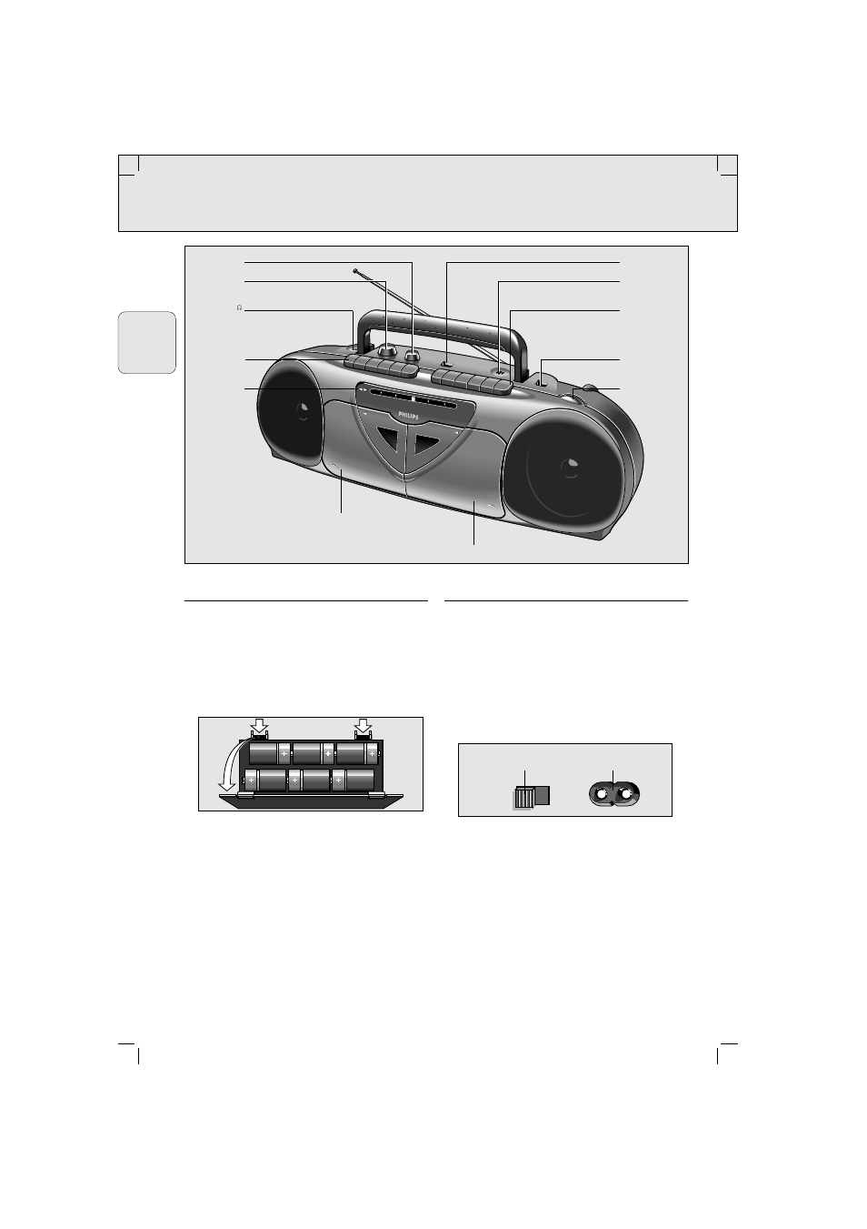 Commandes alimentation, Français | Philips AW 7250/04S User Manual | Page 10 / 60