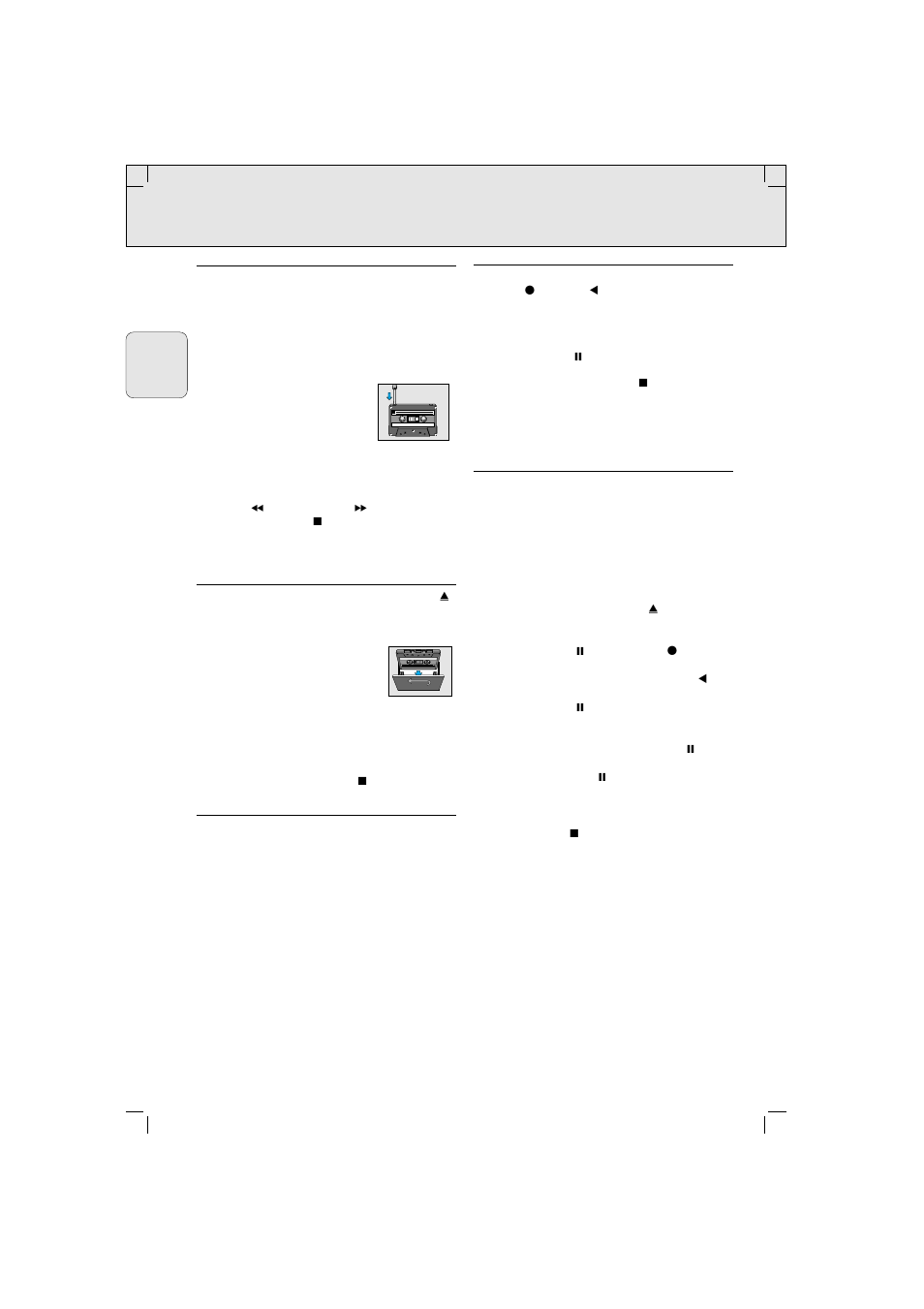 Enregistrement | Philips AW 7250/04S User Manual | Page 12 / 60