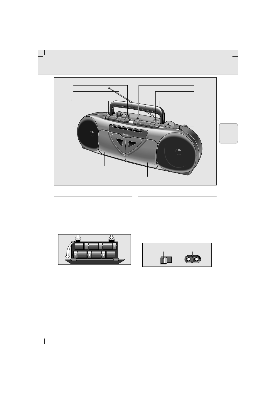 Controles alimentación, Español | Philips AW 7250/04S User Manual | Page 15 / 60