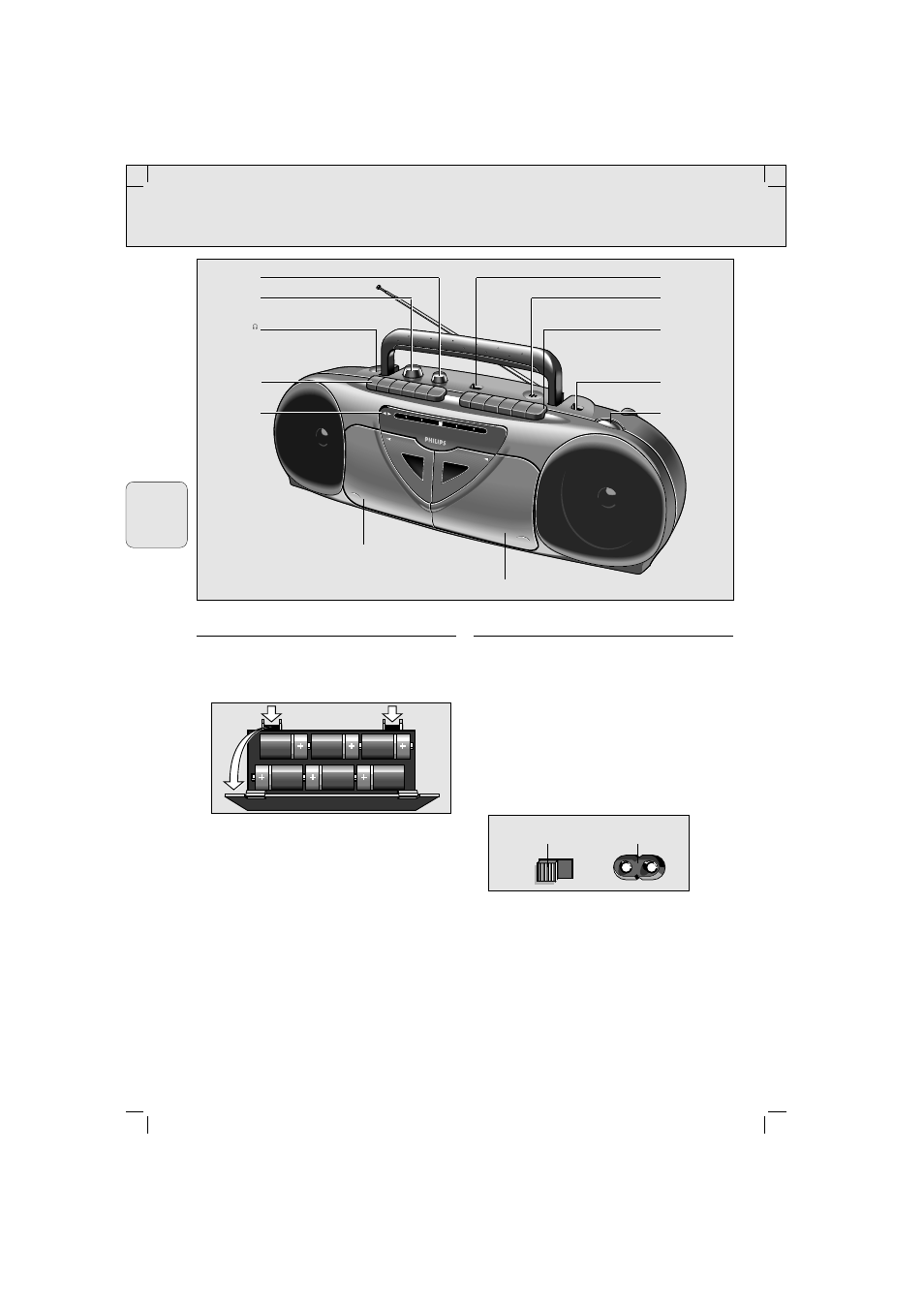 Inbetriebnahme, Deutsch | Philips AW 7250/04S User Manual | Page 20 / 60