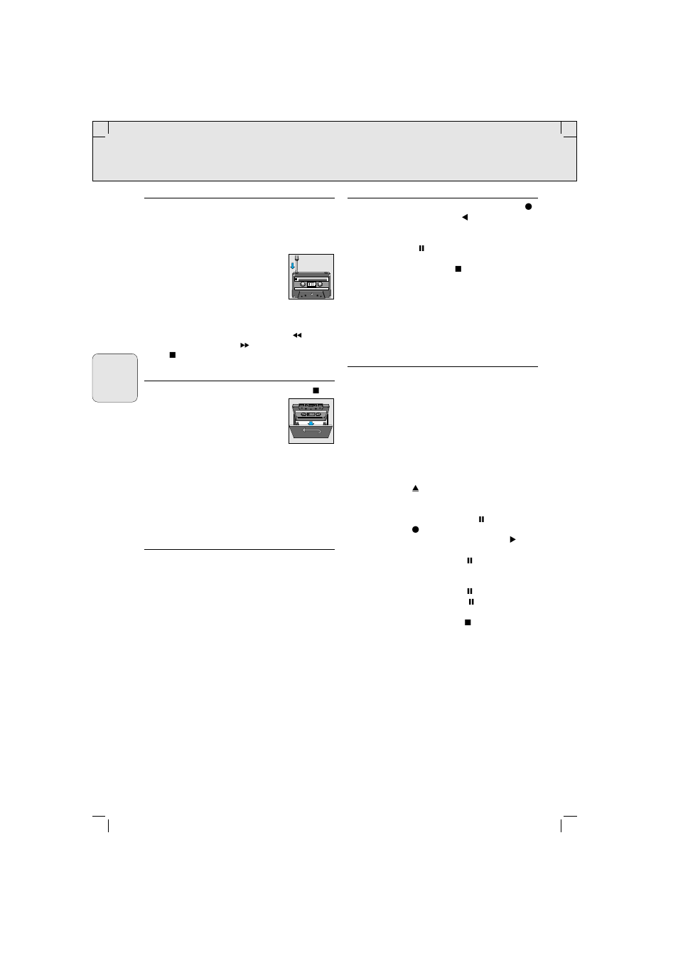 Casette | Philips AW 7250/04S User Manual | Page 22 / 60