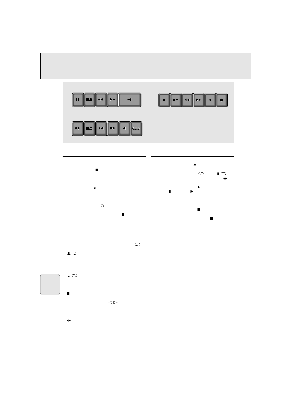 Kassettband | Philips AW 7250/04S User Manual | Page 46 / 60