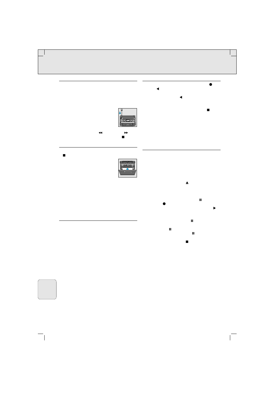 Kasettisoitin | Philips AW 7250/04S User Manual | Page 52 / 60