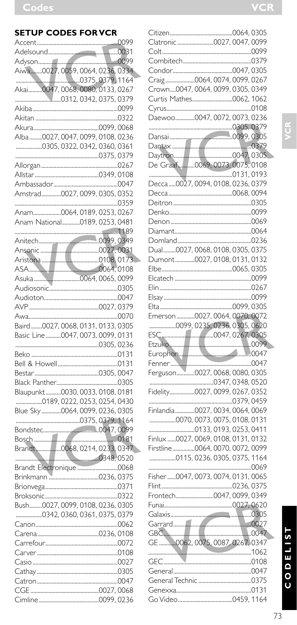 Philips SRU 5020/86 User Manual | Page 72 / 81