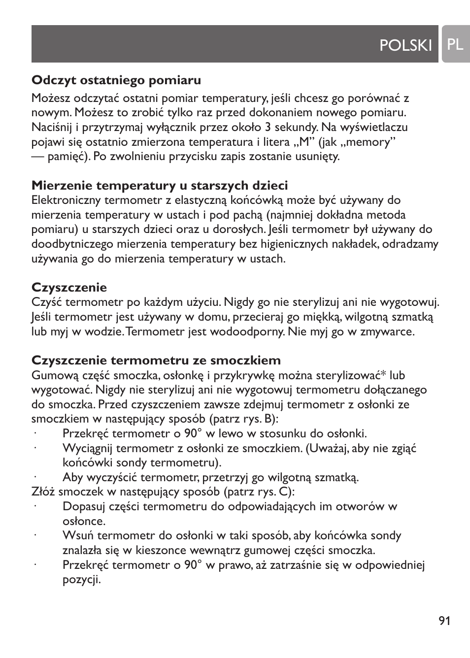 Polski pl | Philips SCH530/10 User Manual | Page 91 / 108