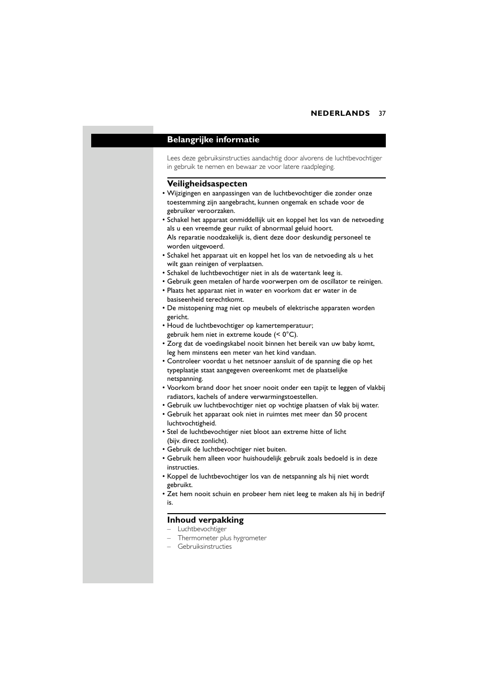 Philips SC580 User Manual | Page 37 / 100