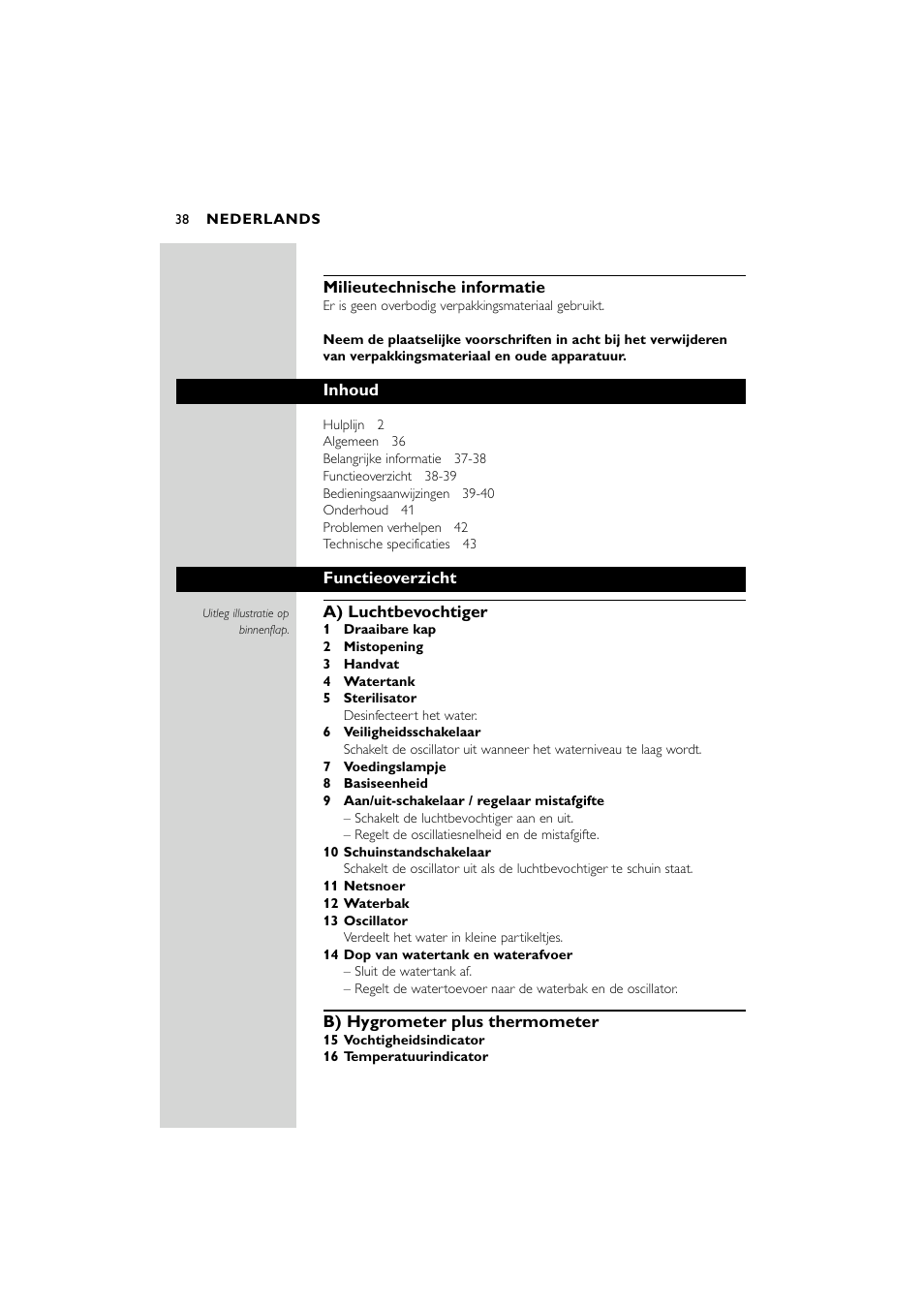 Philips SC580 User Manual | Page 38 / 100