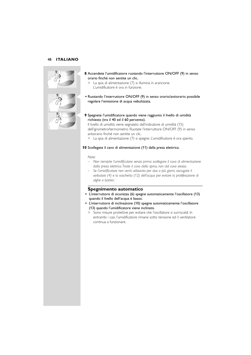 Philips SC580 User Manual | Page 48 / 100