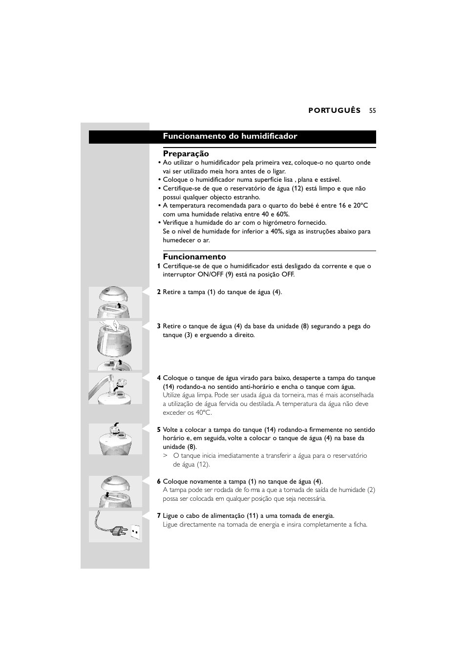 Philips SC580 User Manual | Page 55 / 100