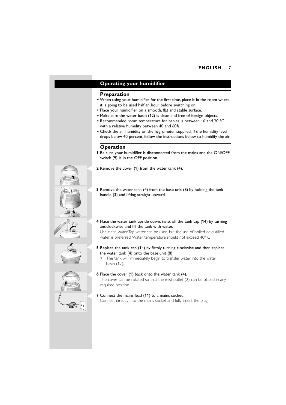 Philips SC580 User Manual | Page 7 / 100
