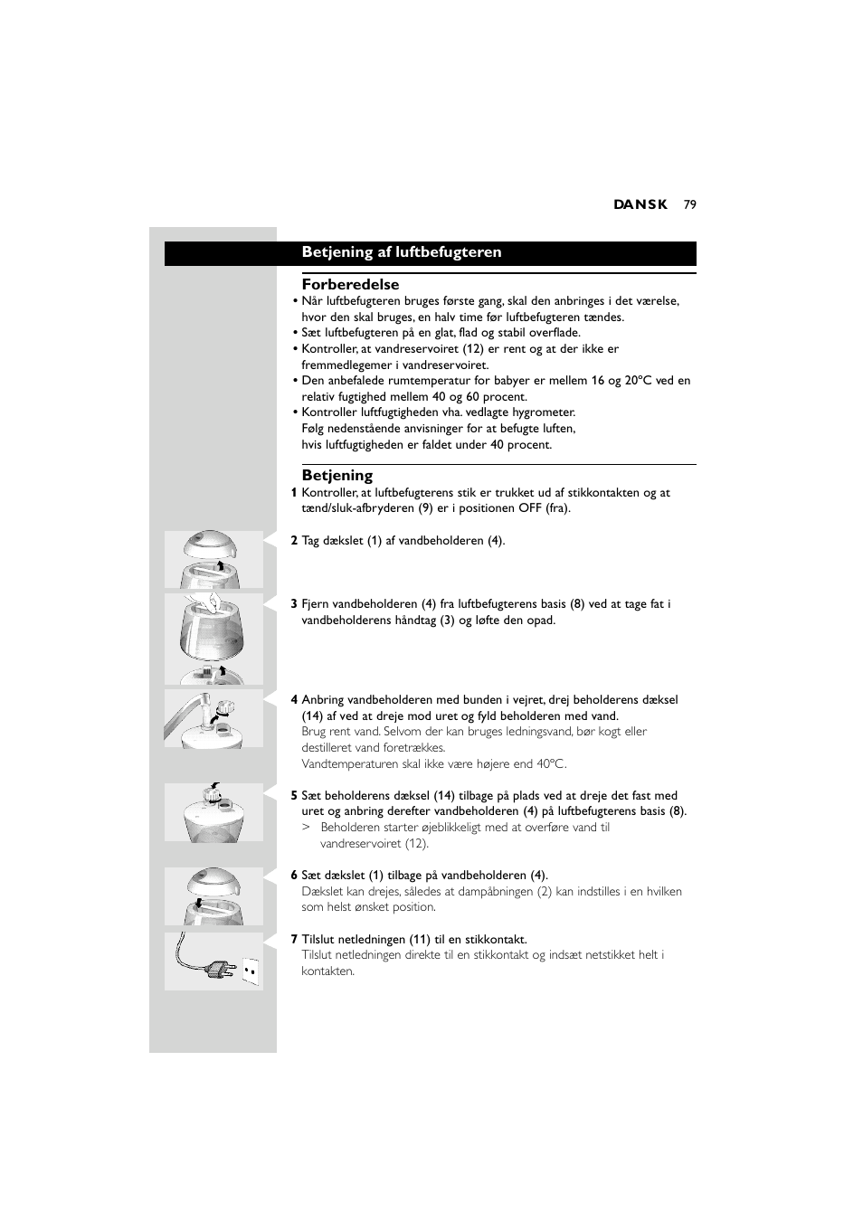 Philips SC580 User Manual | Page 79 / 100