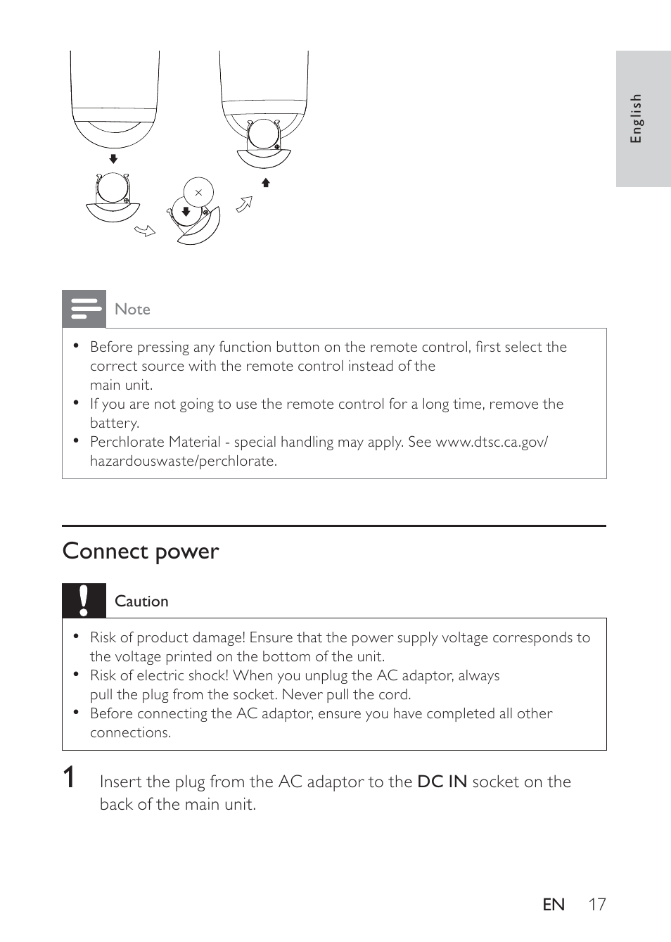 Philips DS8500/37 User Manual | Page 17 / 23