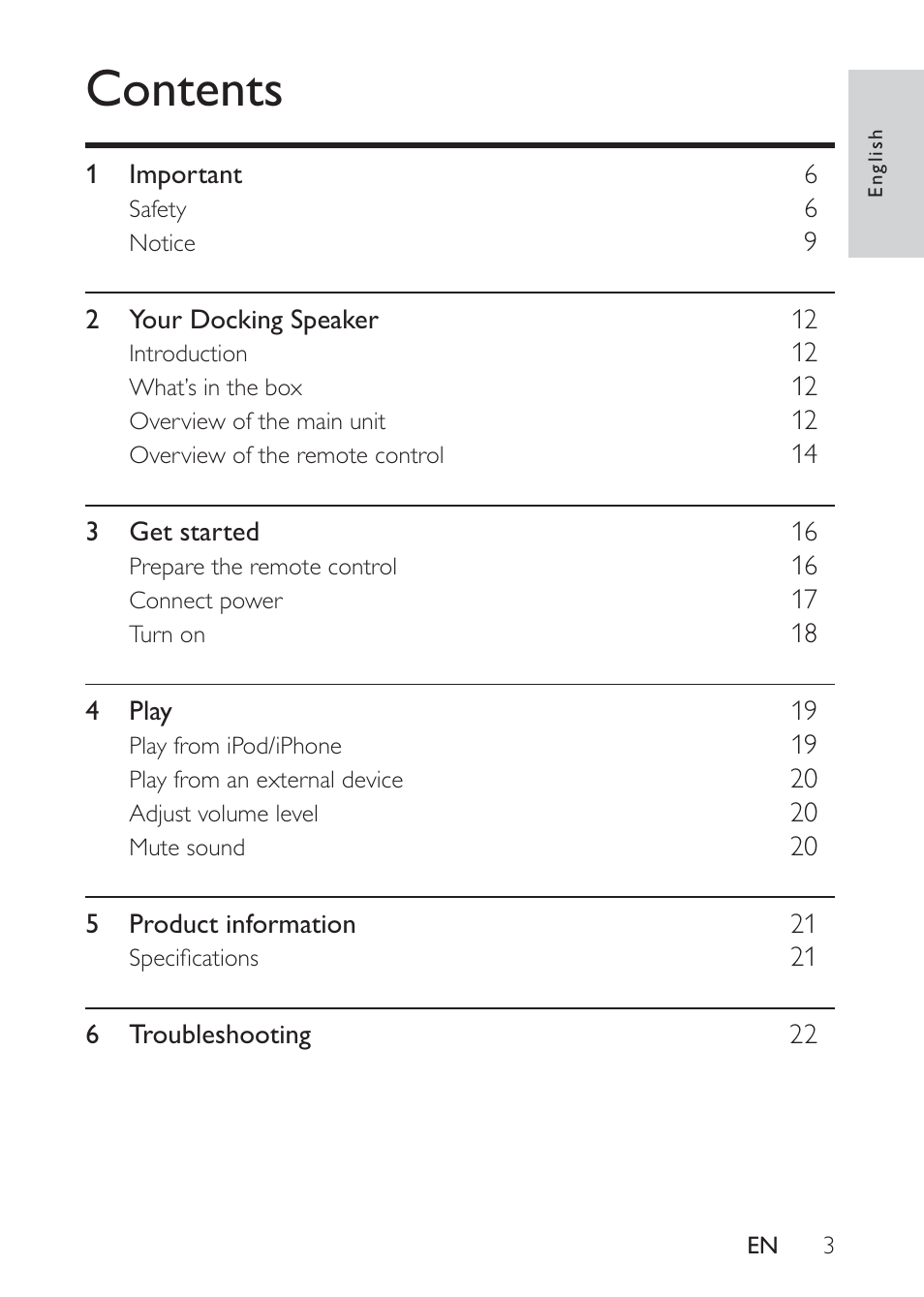 Philips DS8500/37 User Manual | Page 3 / 23