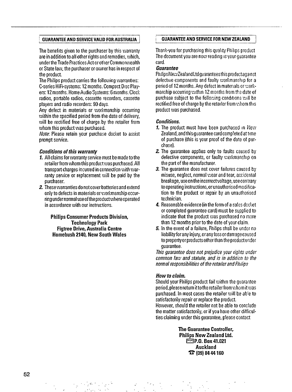 Philips CD602 User Manual | Page 10 / 12