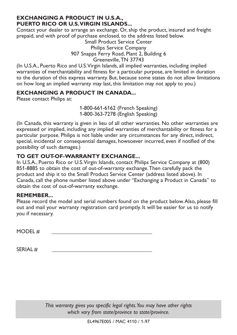 Philips AZ9106 User Manual | Page 23 / 66