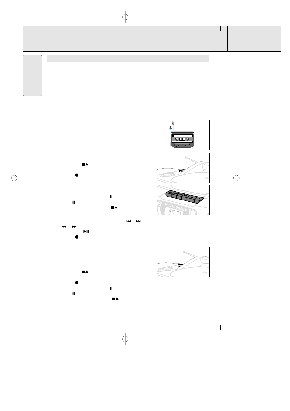 Cassette recorder, English | Philips AZ 1025 User Manual | Page 14 / 44