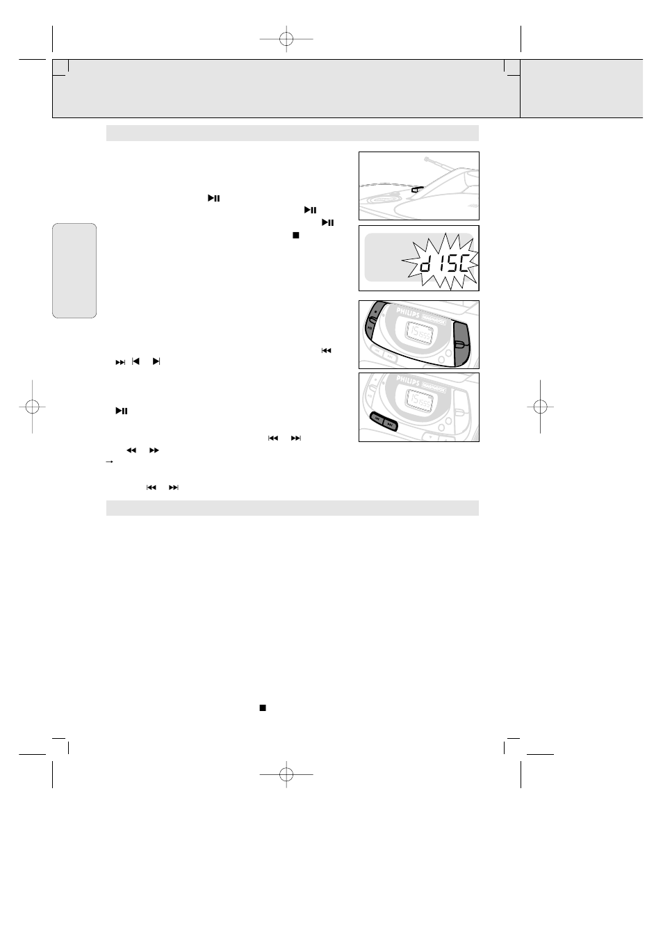 Lecteur de cd, Fran ç ais | Philips AZ 1025 User Manual | Page 24 / 44