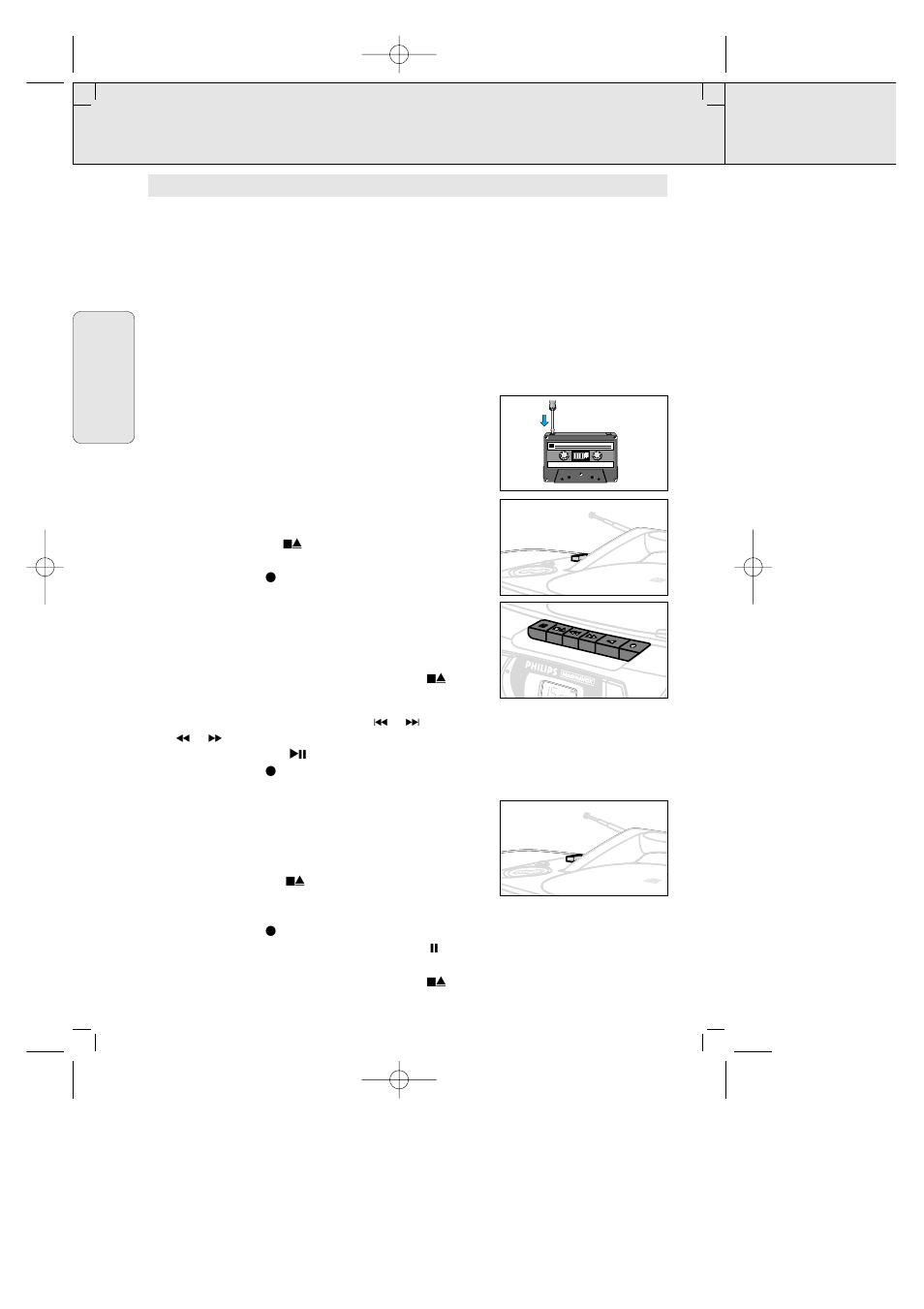 Platine cassette, Fran ç ais | Philips AZ 1025 User Manual | Page 26 / 44