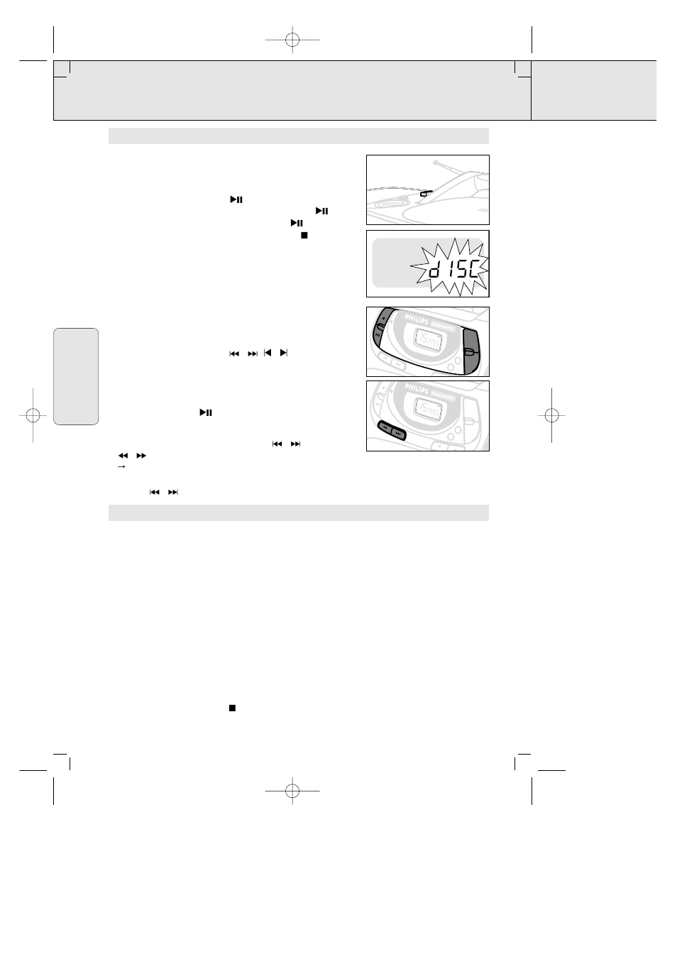 Reproductor de cd, Espa ñ ol | Philips AZ 1025 User Manual | Page 36 / 44