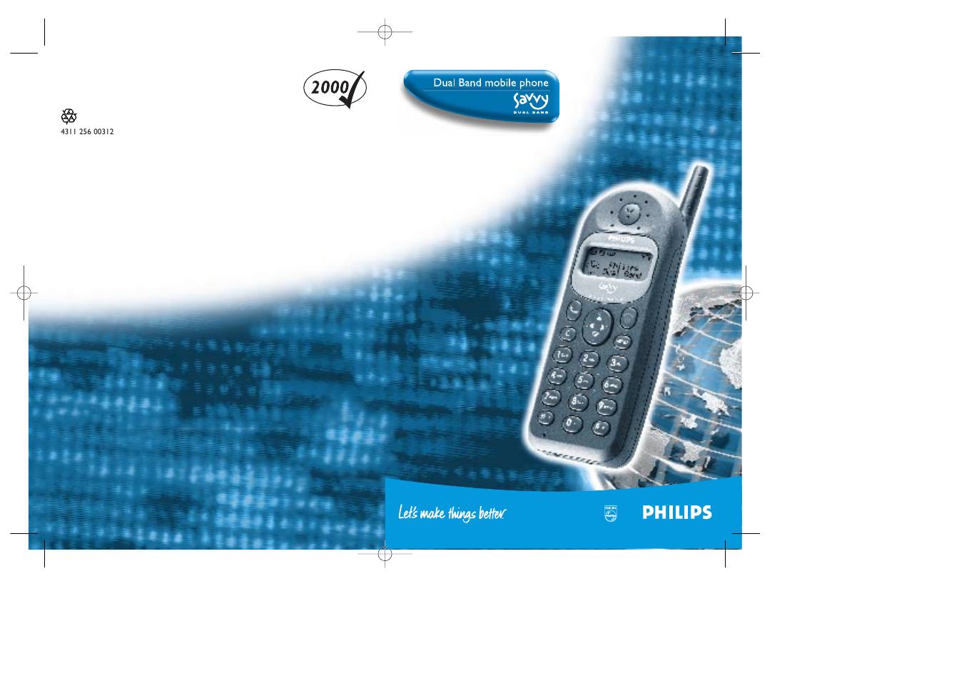 Philips Savvy Dual Band Mobile Phone User Manual | 39 pages