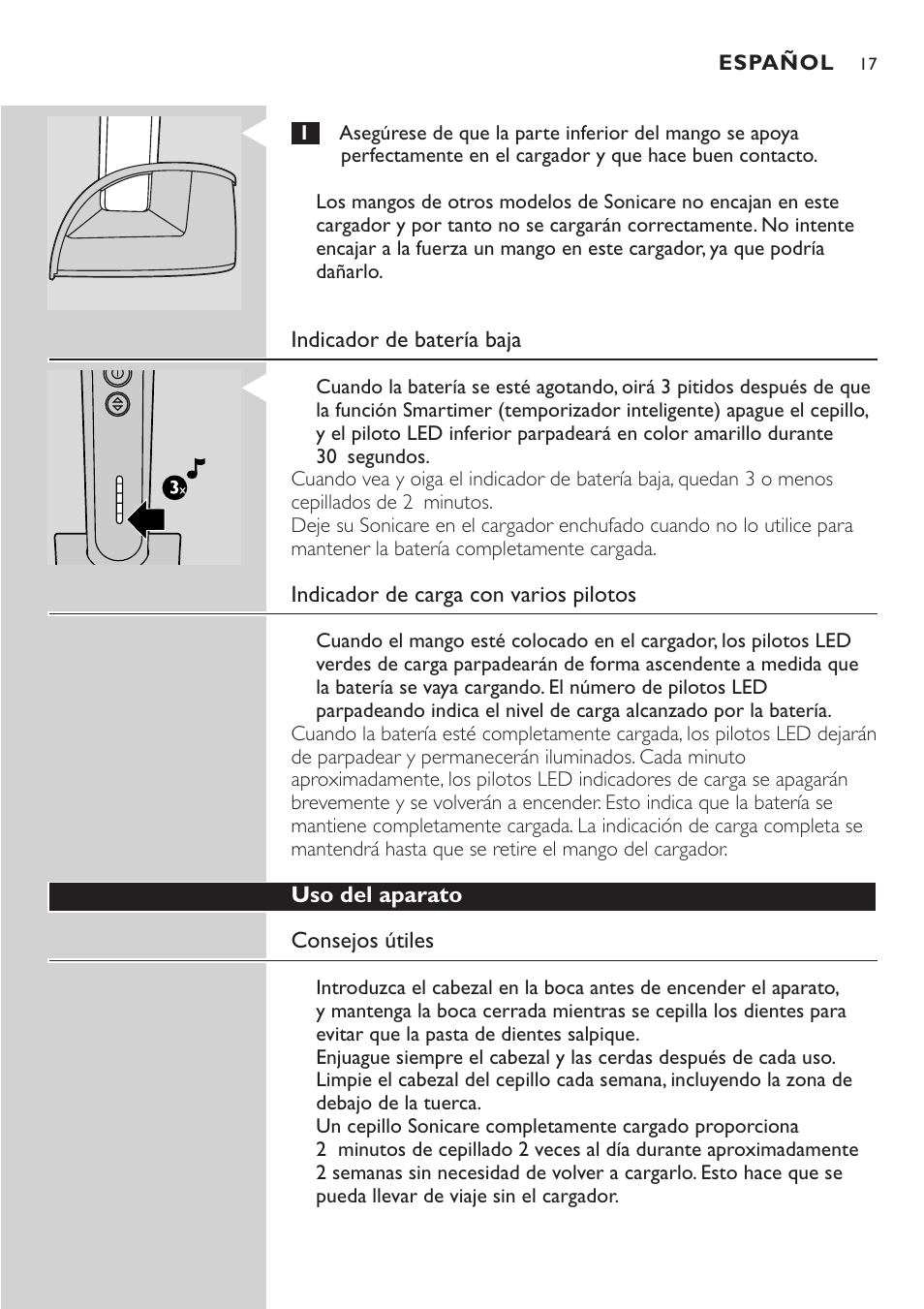 Philips HX7551 User Manual | Page 17 / 84