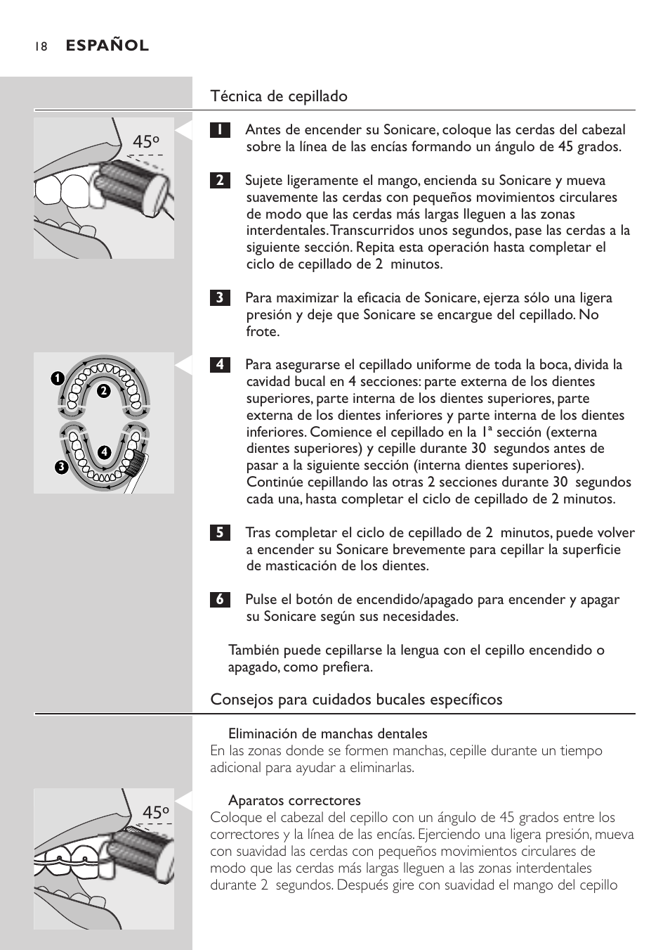 Philips HX7551 User Manual | Page 18 / 84