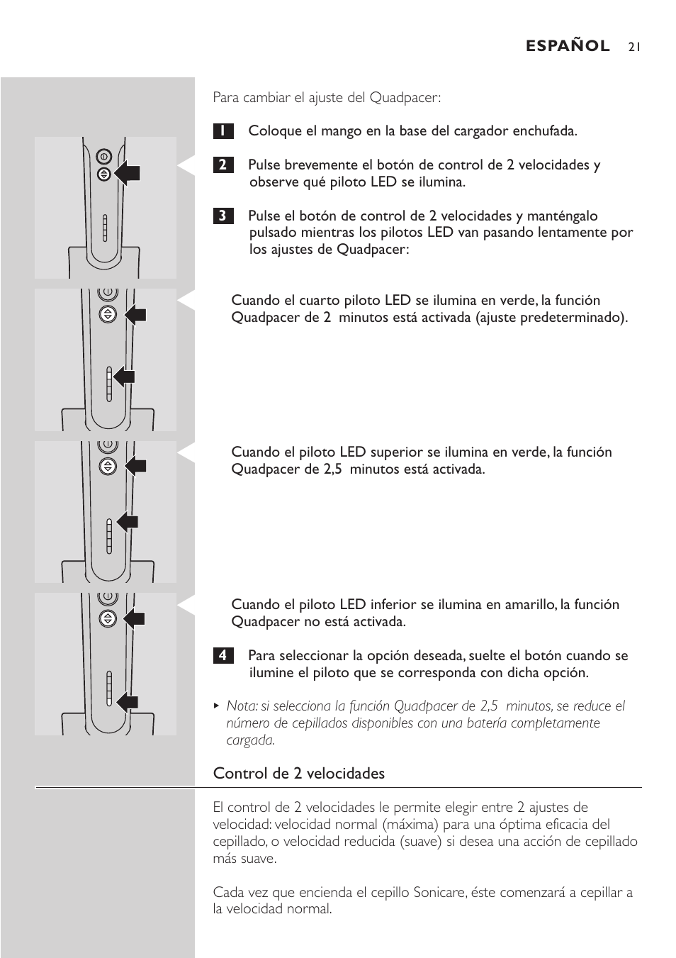 Philips HX7551 User Manual | Page 21 / 84