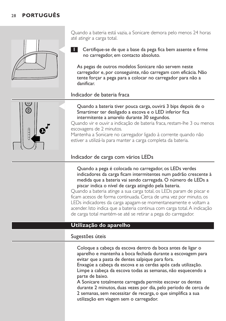 Philips HX7551 User Manual | Page 28 / 84