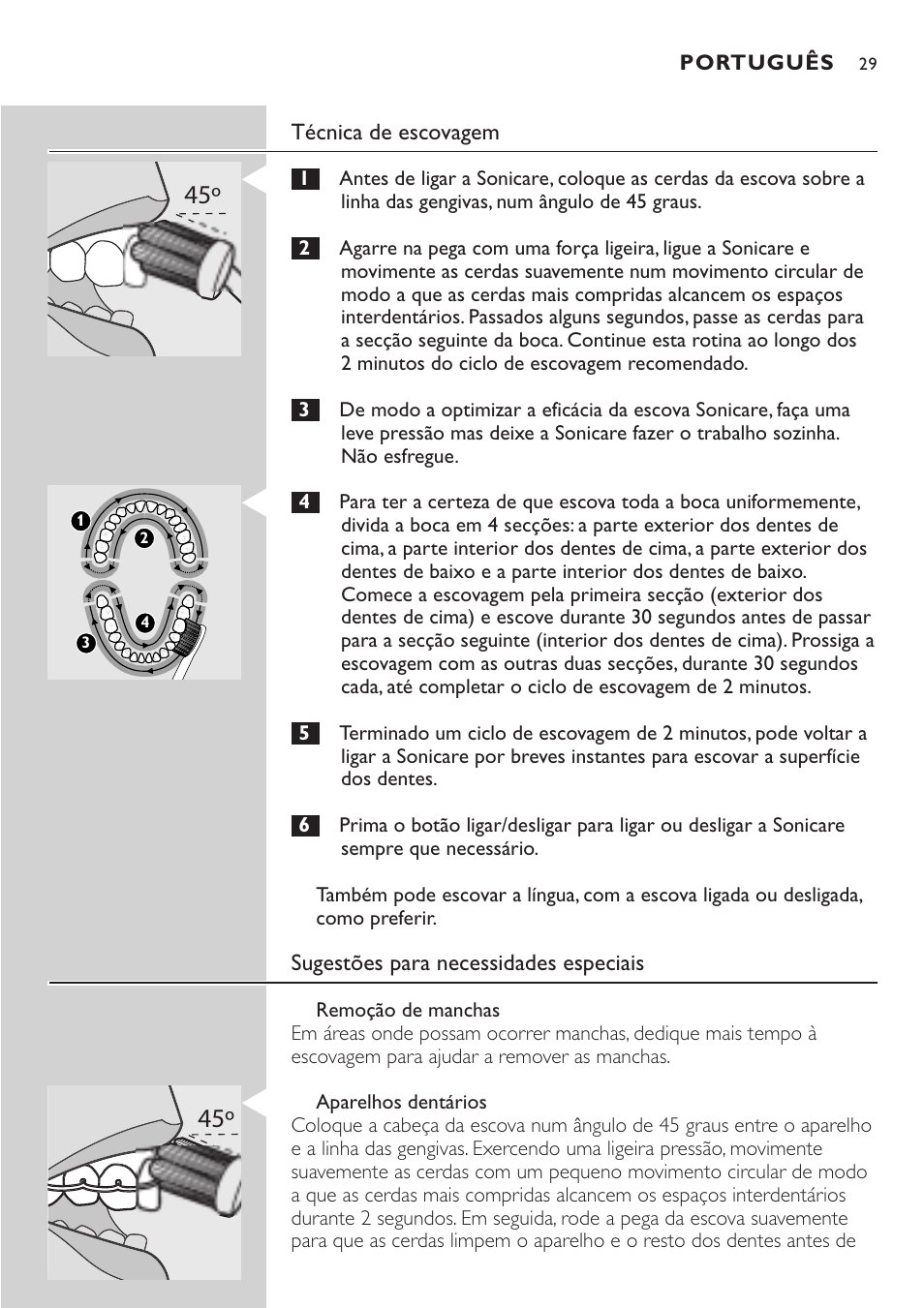 Philips HX7551 User Manual | Page 29 / 84