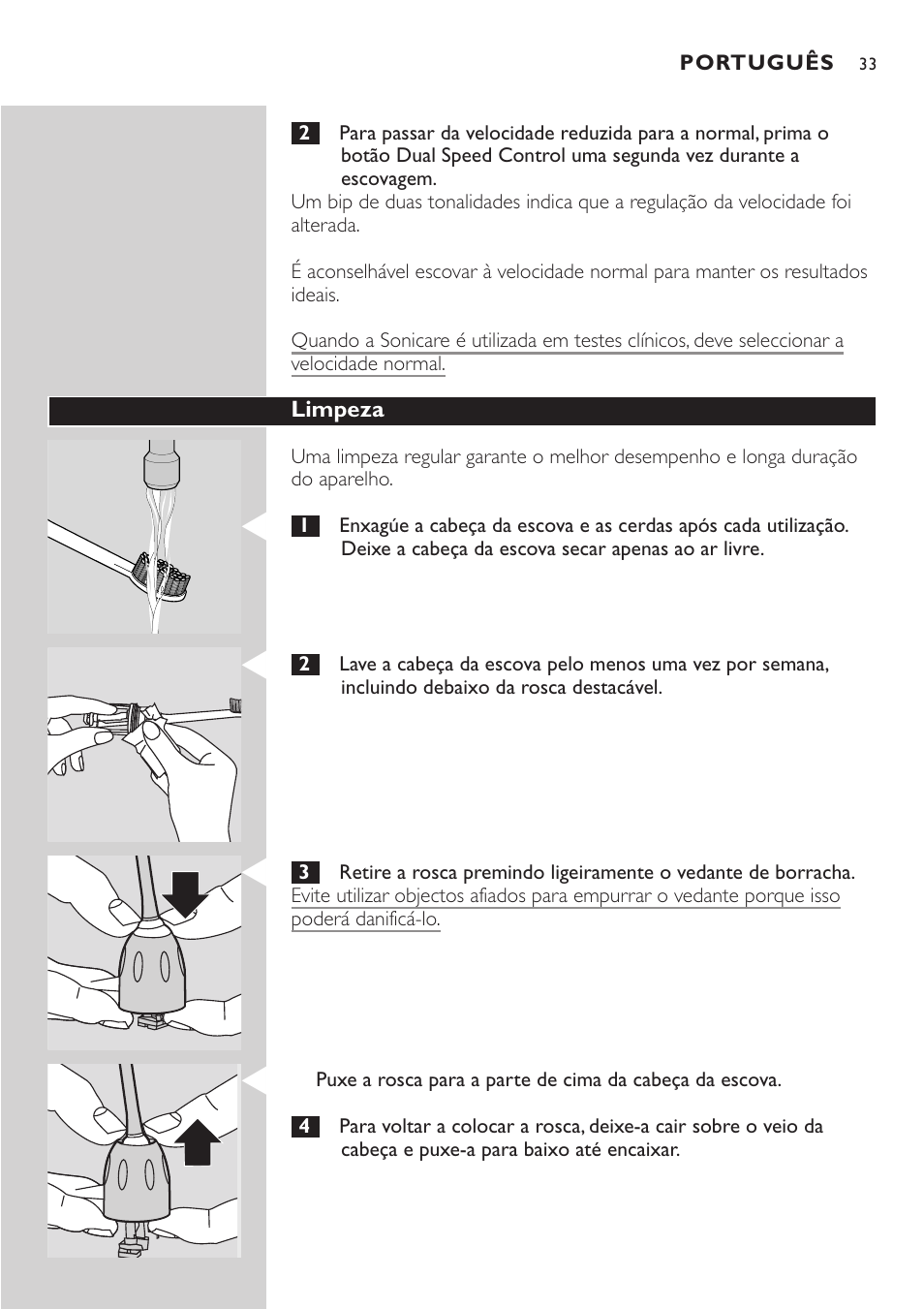 Philips HX7551 User Manual | Page 33 / 84