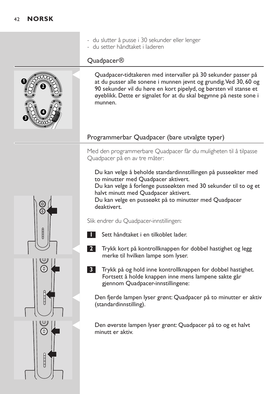 Philips HX7551 User Manual | Page 42 / 84