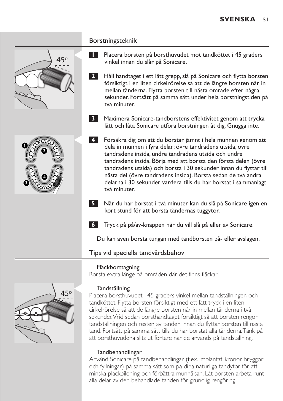 Philips HX7551 User Manual | Page 51 / 84