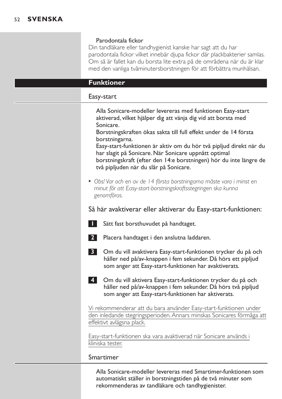 Philips HX7551 User Manual | Page 52 / 84