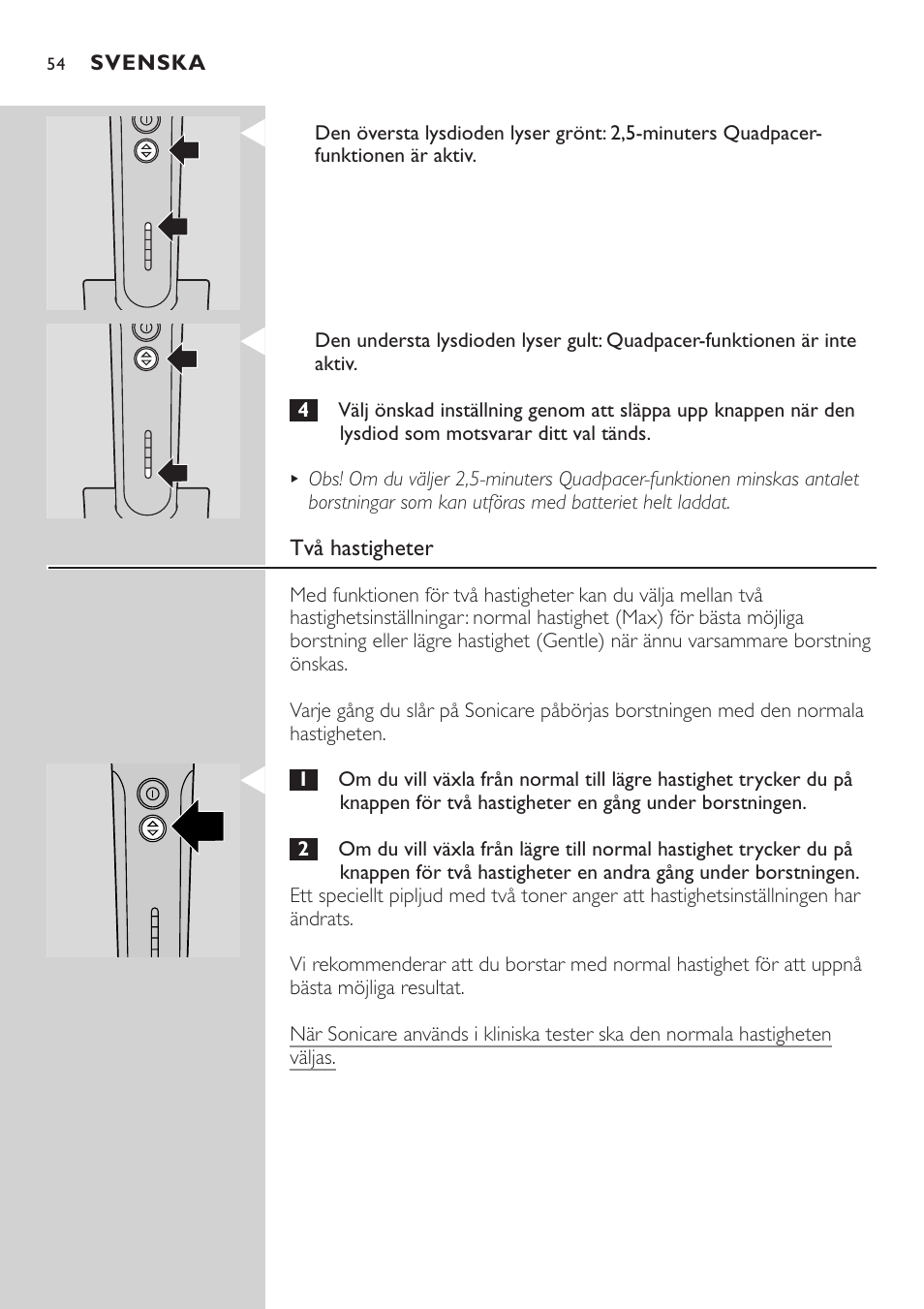 Philips HX7551 User Manual | Page 54 / 84