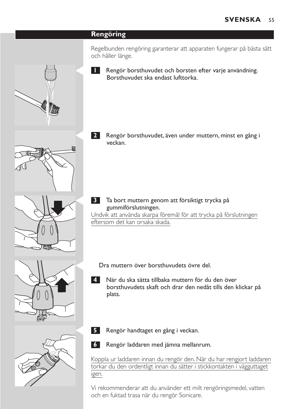 Philips HX7551 User Manual | Page 55 / 84