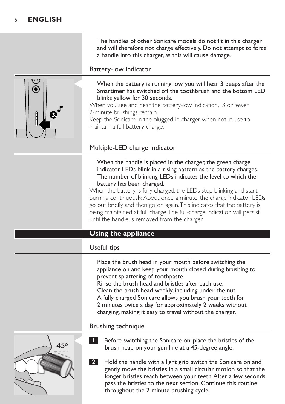 Philips HX7551 User Manual | Page 6 / 84