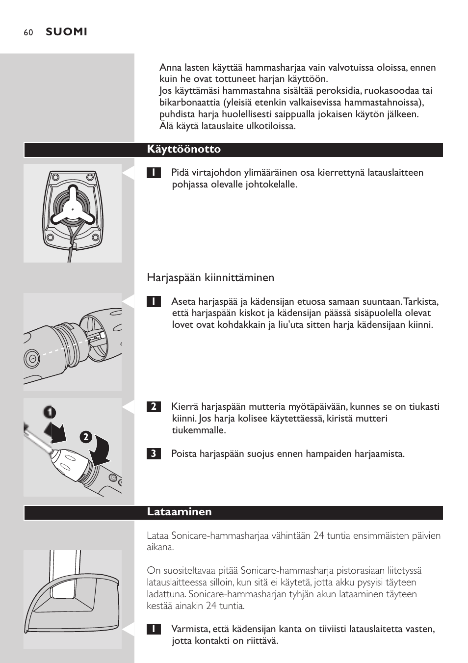 Philips HX7551 User Manual | Page 60 / 84