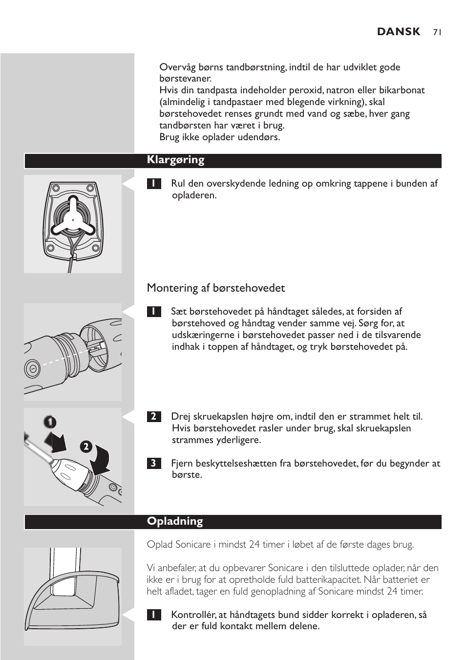 Philips HX7551 User Manual | Page 71 / 84