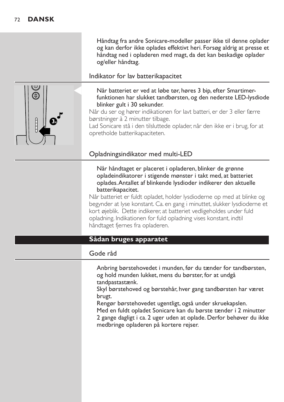 Philips HX7551 User Manual | Page 72 / 84