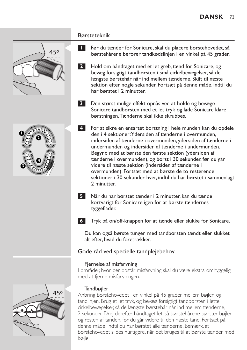 Philips HX7551 User Manual | Page 73 / 84