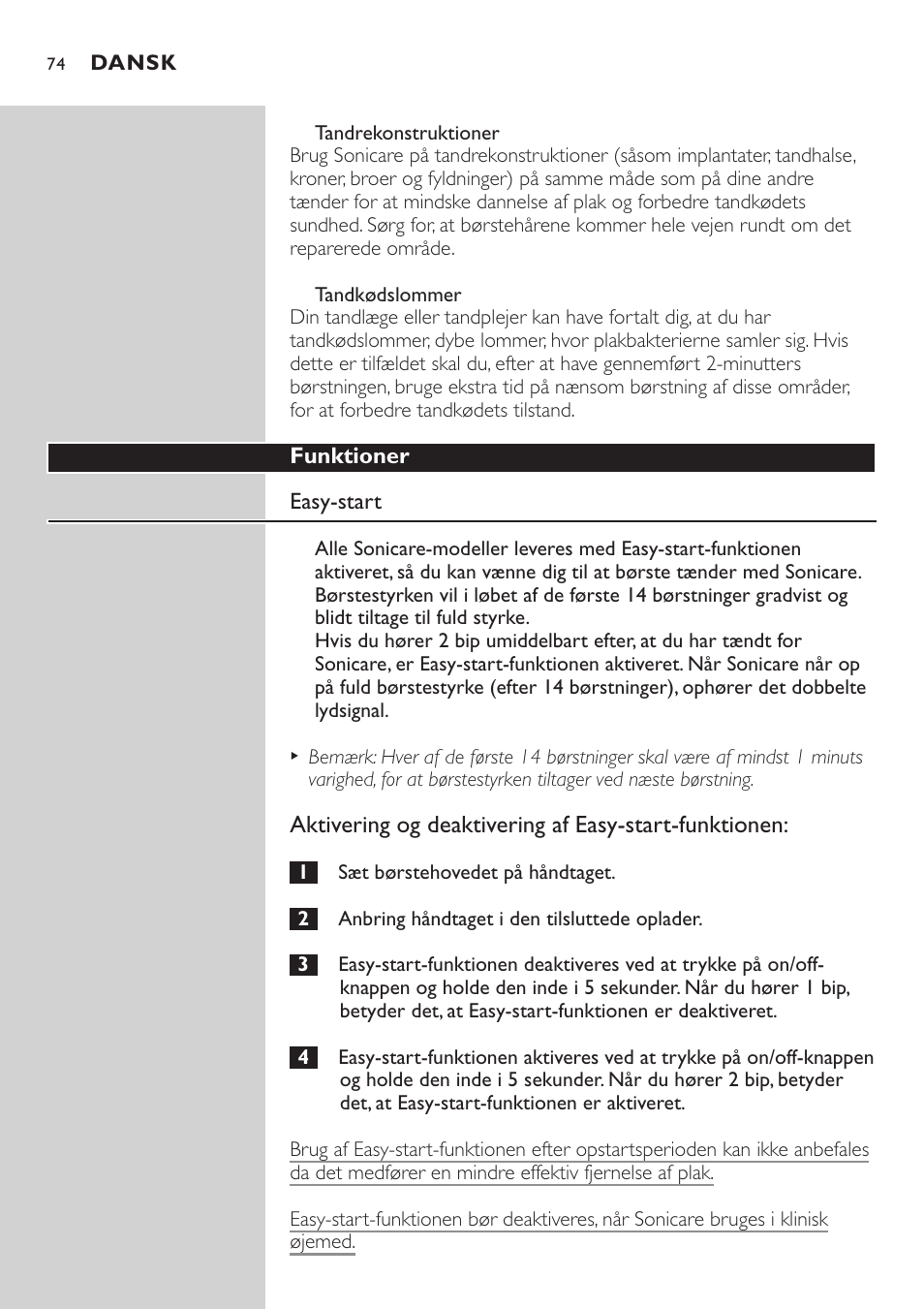 Philips HX7551 User Manual | Page 74 / 84