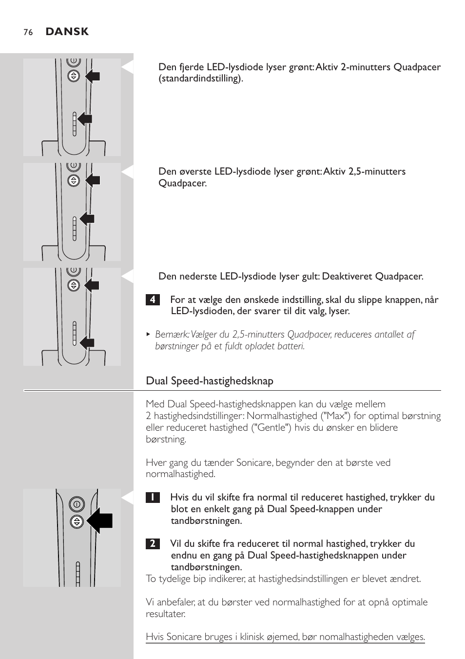 Philips HX7551 User Manual | Page 76 / 84