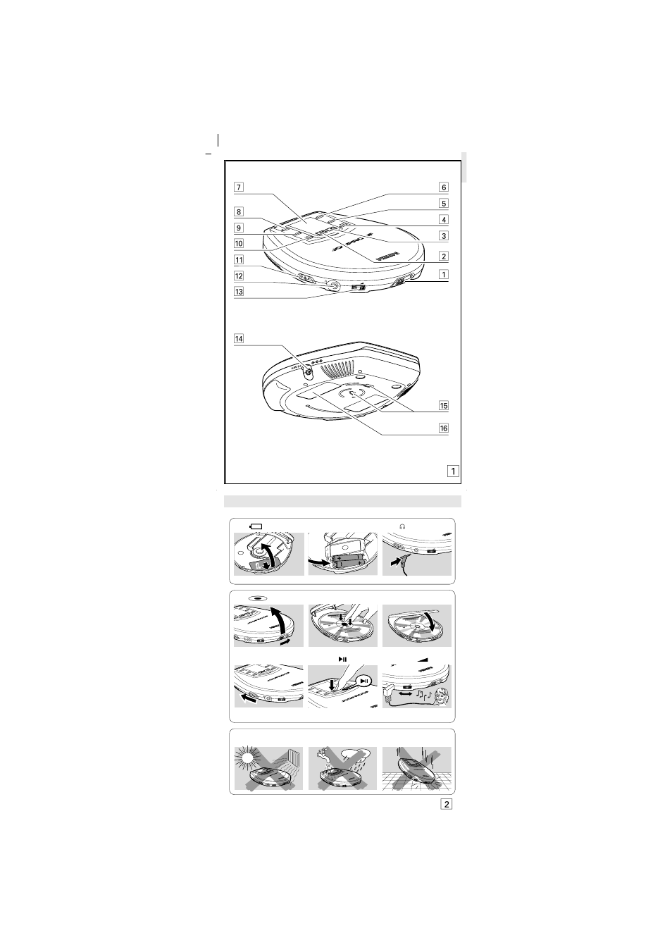 Philips AX7104/00C User Manual | Page 2 / 6