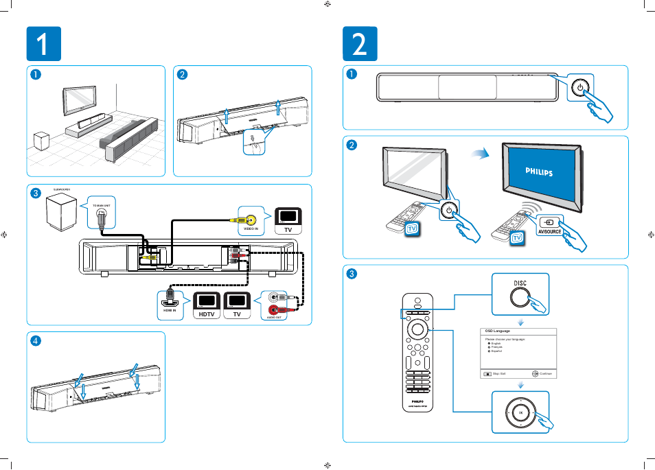 Philips HTS6120/37 User Manual | Page 2 / 2