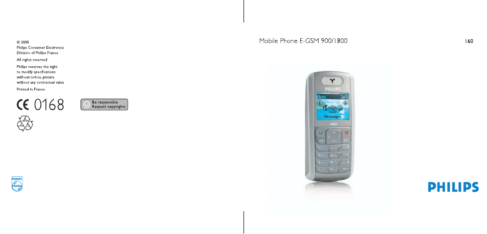 Philips E-GSM 900 User Manual | 43 pages