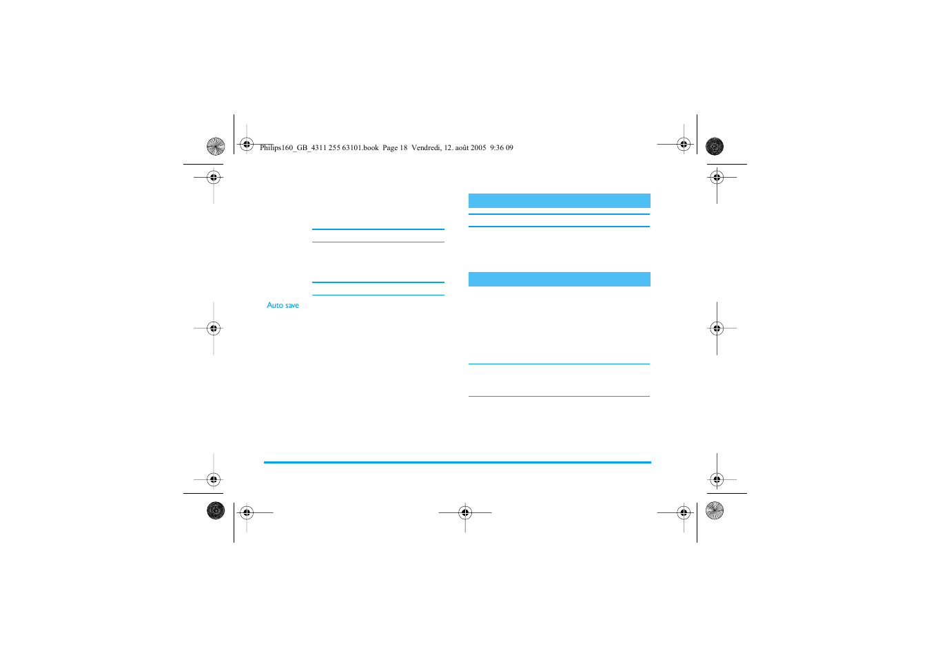 Archive, Broadcast sms, Sms chat | Philips E-GSM 900 User Manual | Page 23 / 43