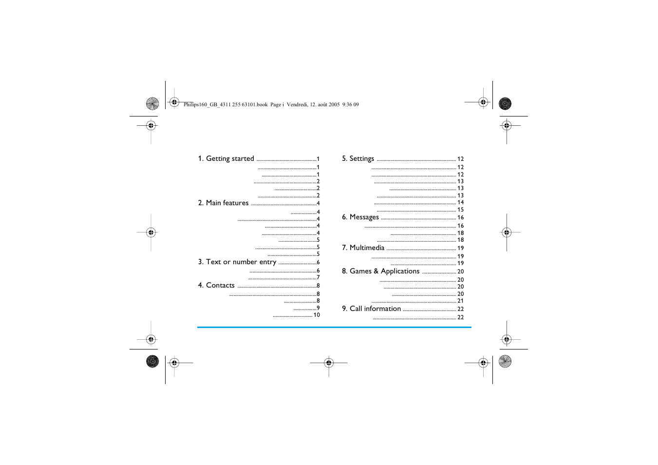 Philips E-GSM 900 User Manual | Page 4 / 43