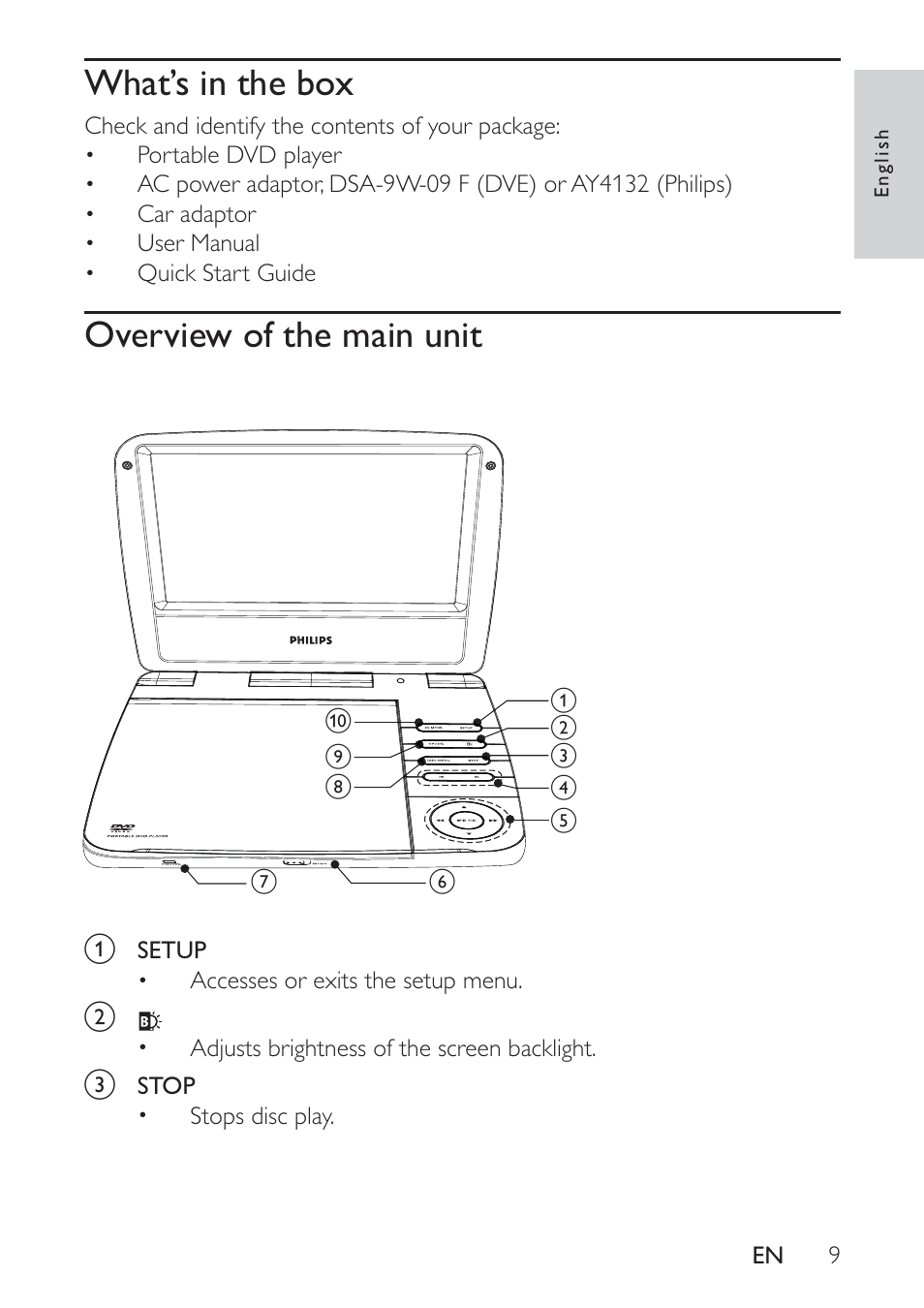 Philips PET721D/12 User Manual | Page 8 / 19