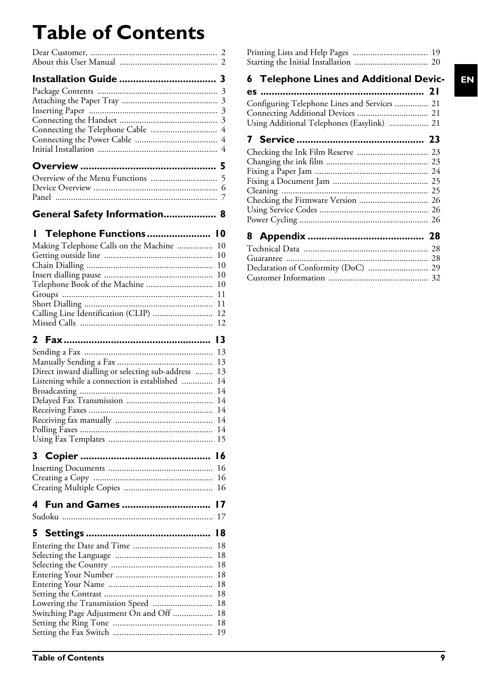 Philips MAGIC 5 MAGIC5 User Manual | Page 9 / 32