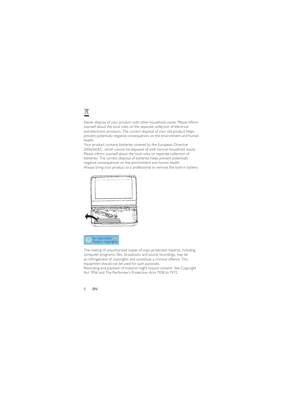 Philips PD7010/93 User Manual | Page 7 / 18
